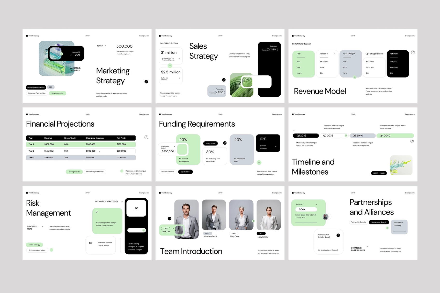 Technology Business Proposal G-Slides Template