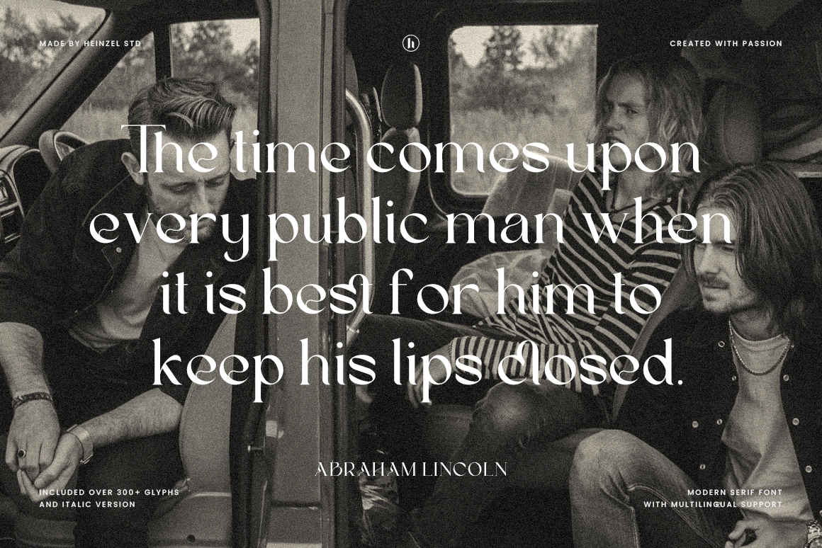 Scoth Brace - Elegant Ligature Serif Font