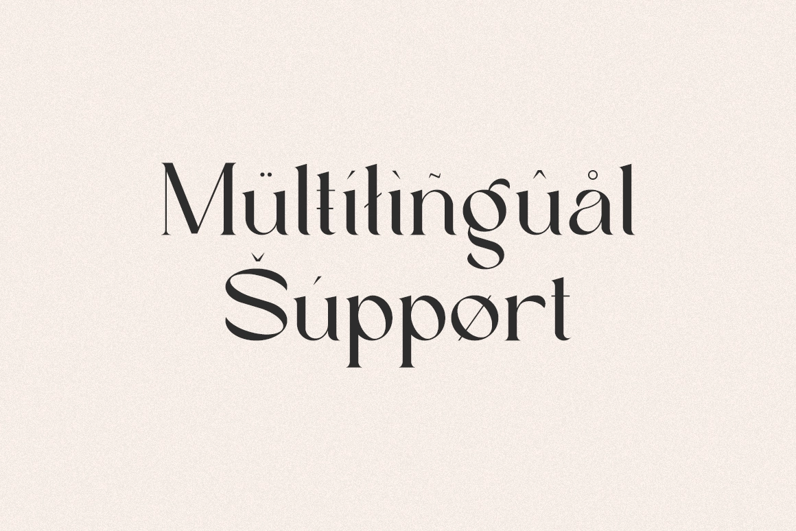 Scoth Brace - Elegant Ligature Serif Font
