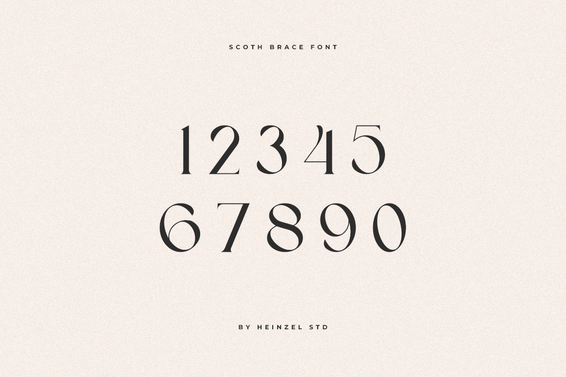 Scoth Brace - Elegant Ligature Serif Font