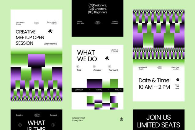 Event Promotion Instagram Pack - Adobe Template