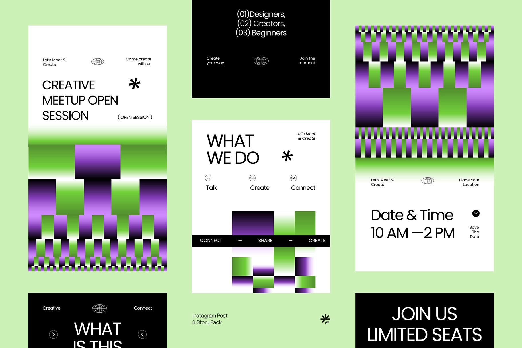 Event Promotion Instagram Pack - Adobe Template