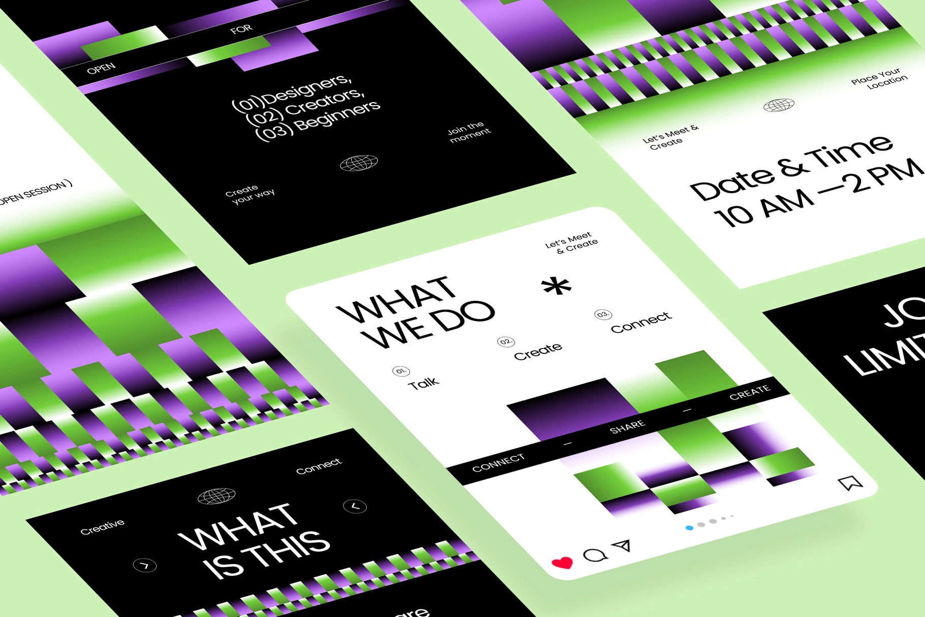 Event Promotion Instagram Pack - CANVA Template