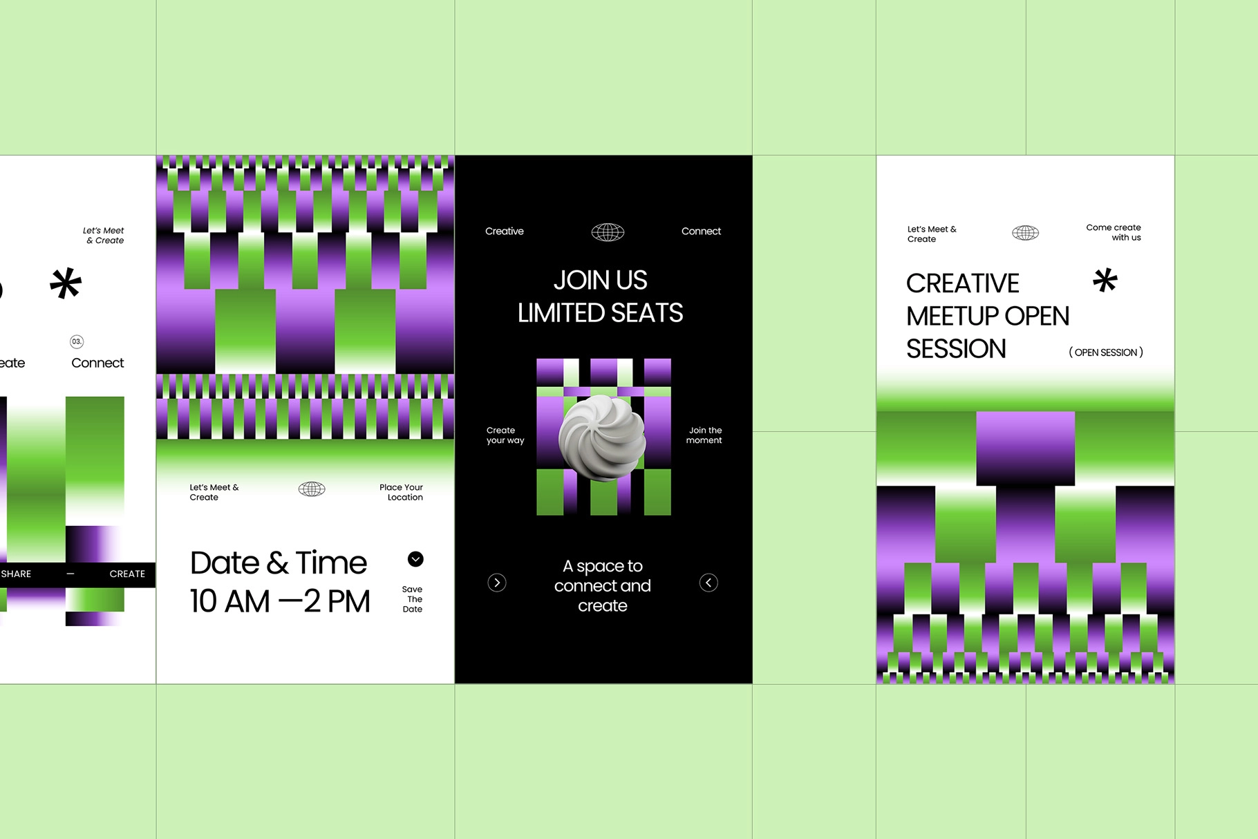Event Promotion Instagram Pack - CANVA Template