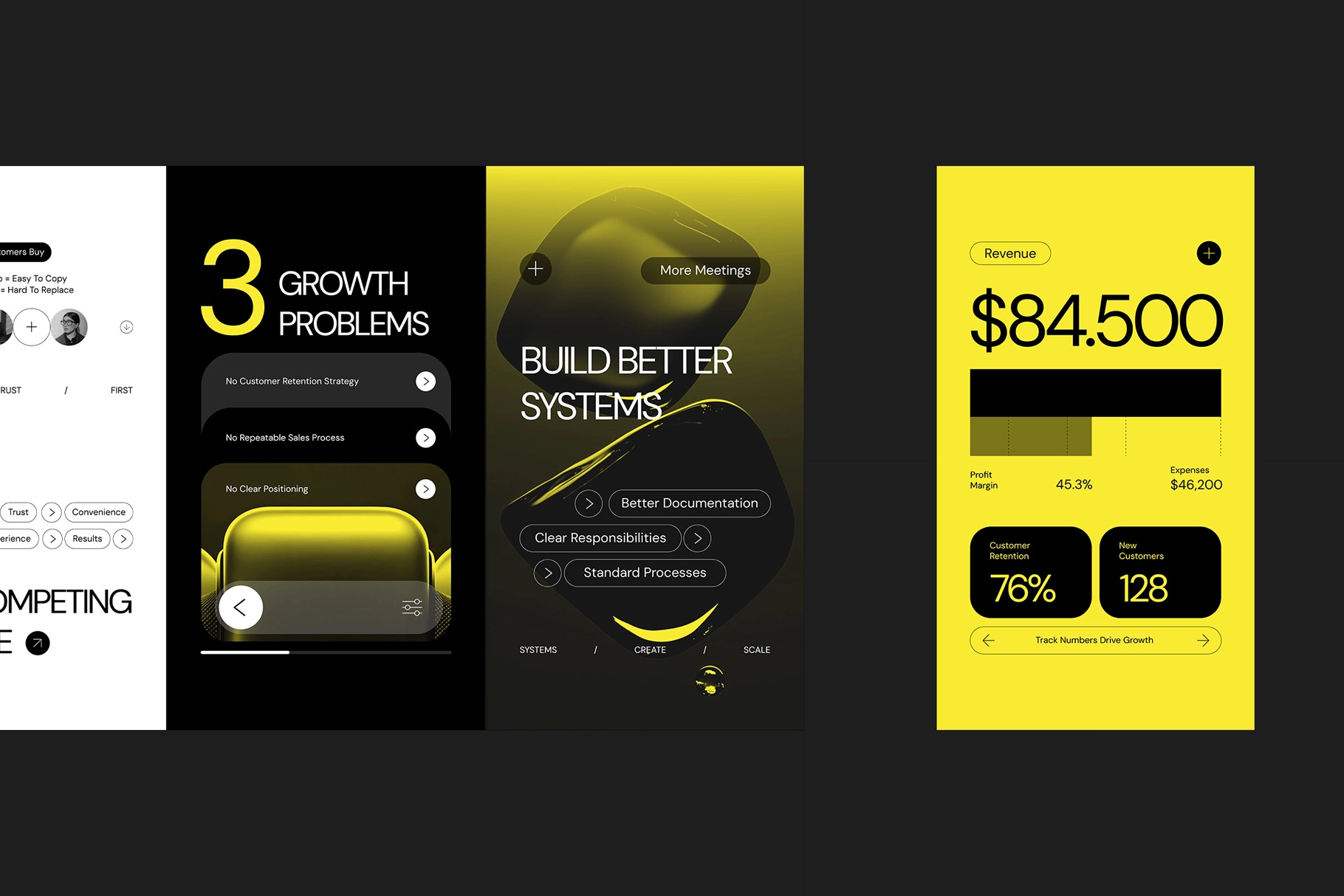 Business Strategy Instagram Pack - CANVA Template