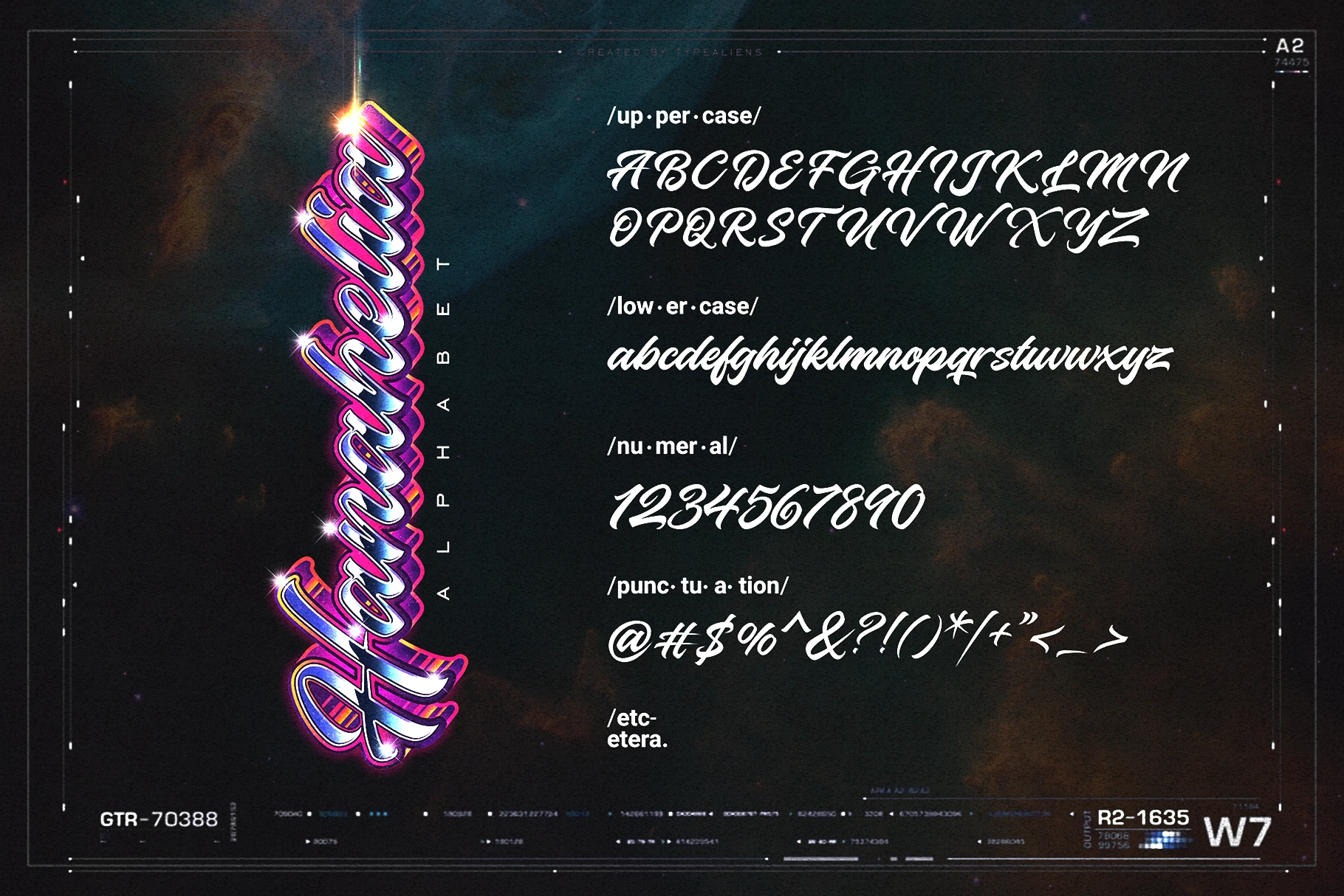 Hanahelia — Retro Script Font