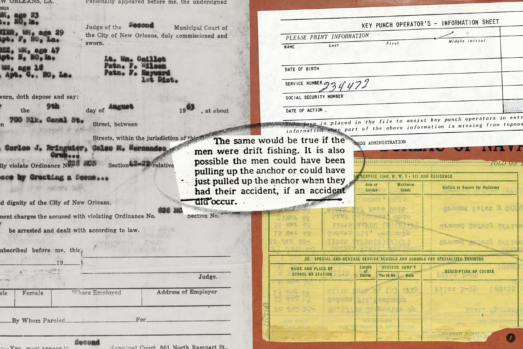 Criminal Bureau Collage Kit