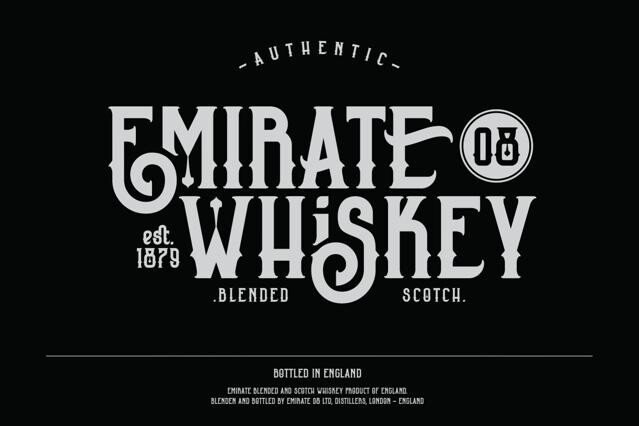 Barstagle — Vintage Display Font