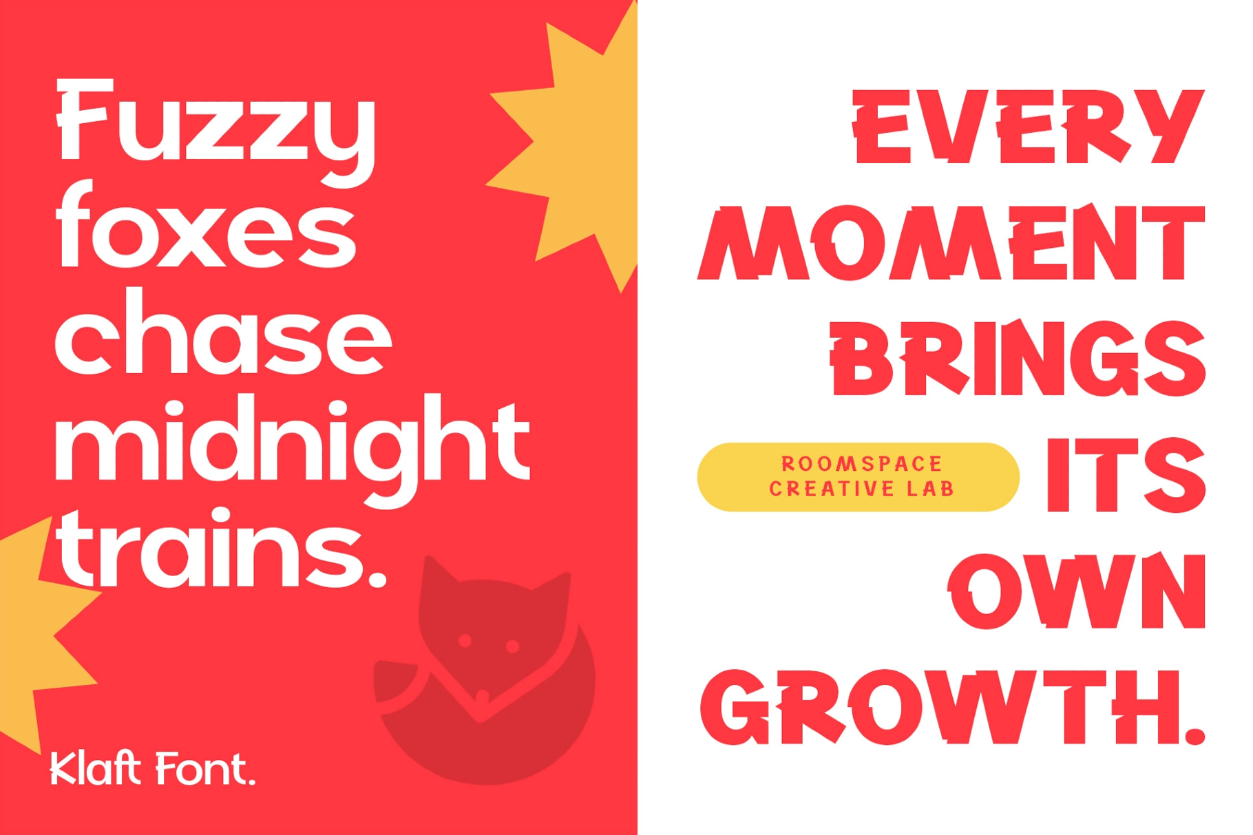 Klaft – Modern Geometric Bold Sans Font