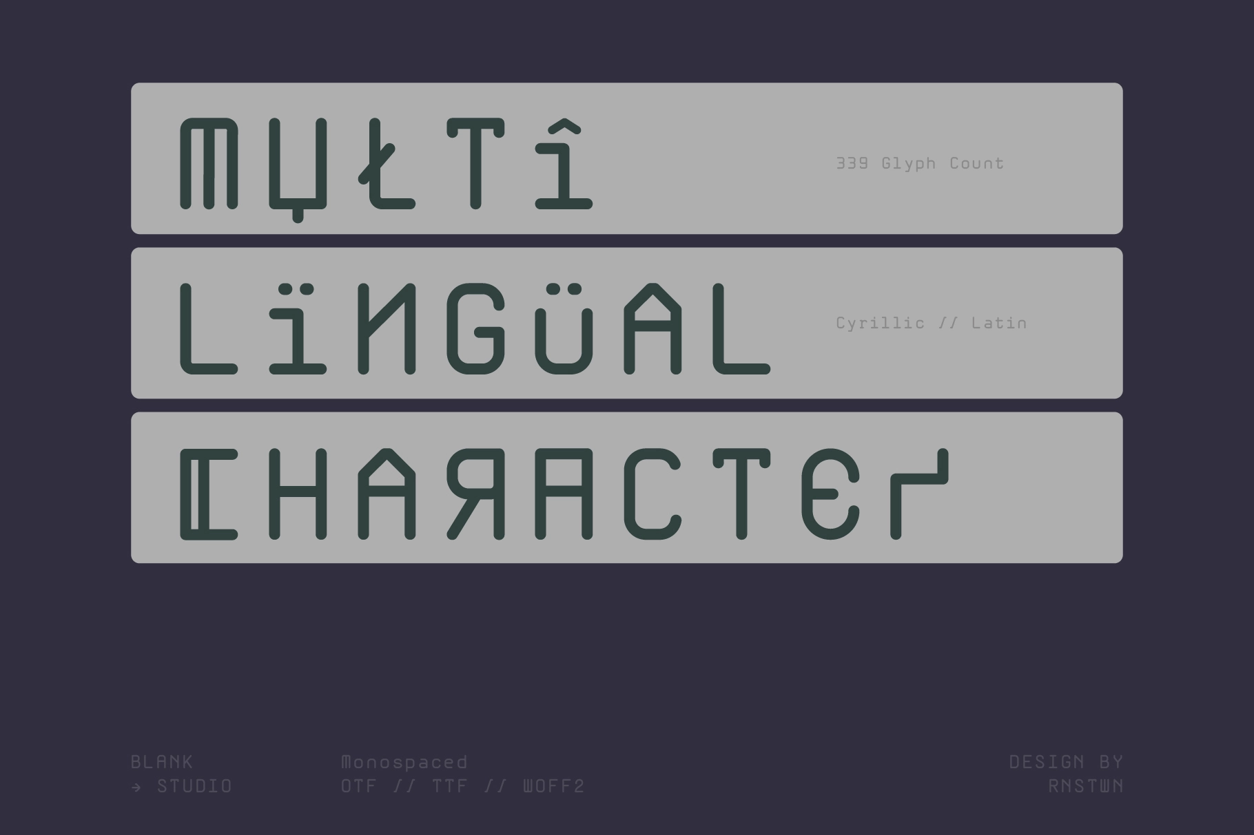 Circula Mono - Rounded Monospace Sans Font