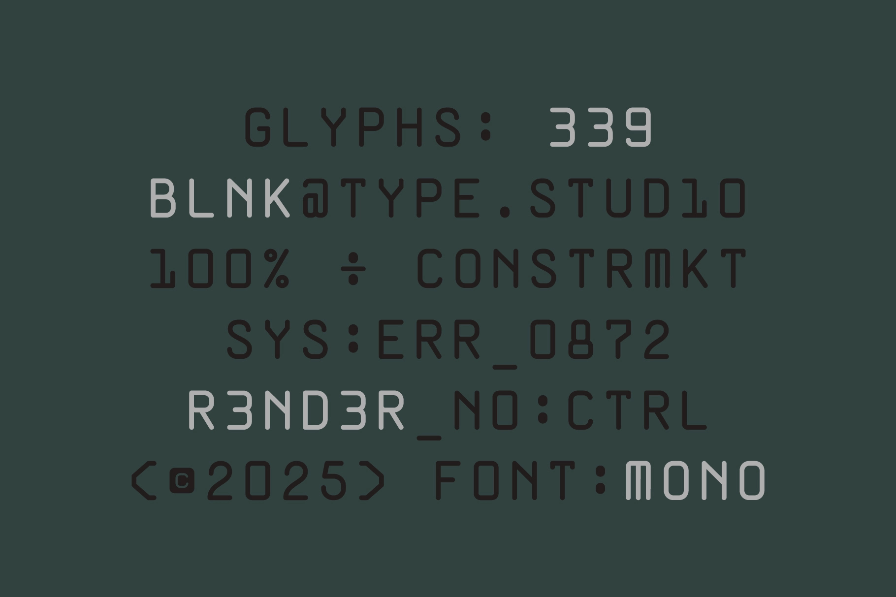 Circula Mono - Rounded Monospace Sans Font
