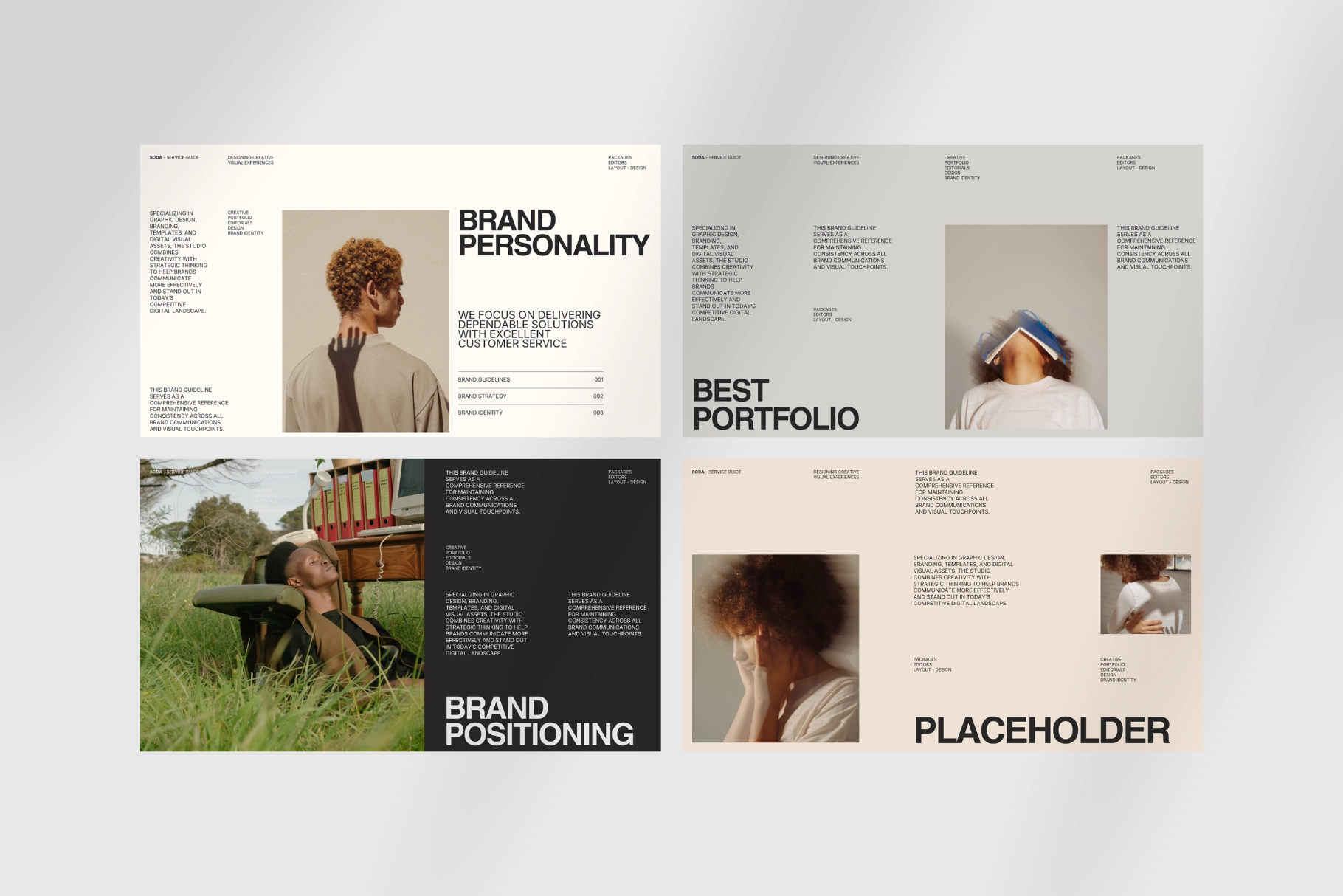 Soba - Brand Strategy Presentation Template Pack