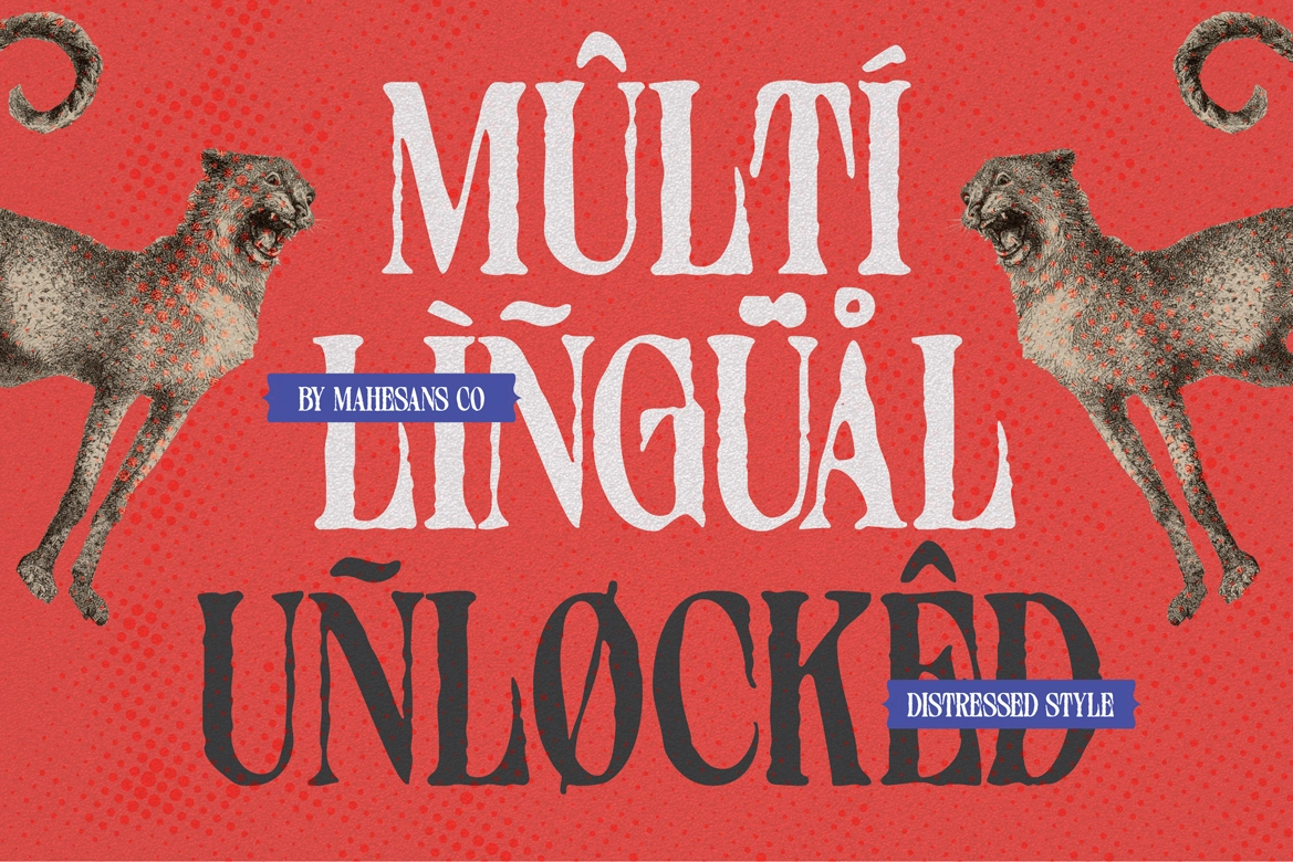 Distressed Seroze – Rough Display Serif Font