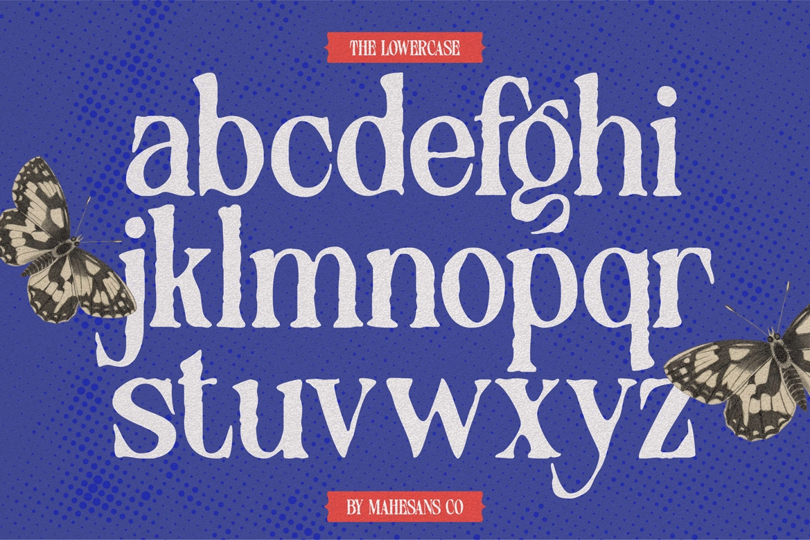 Distressed Seroze – Rough Display Serif Font