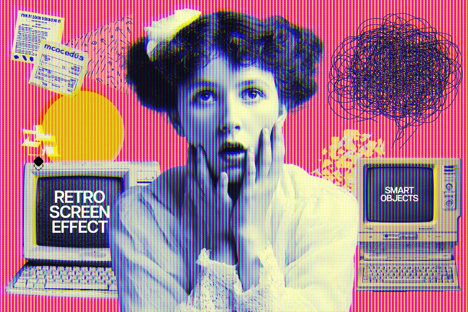 Retro Screen Effect
