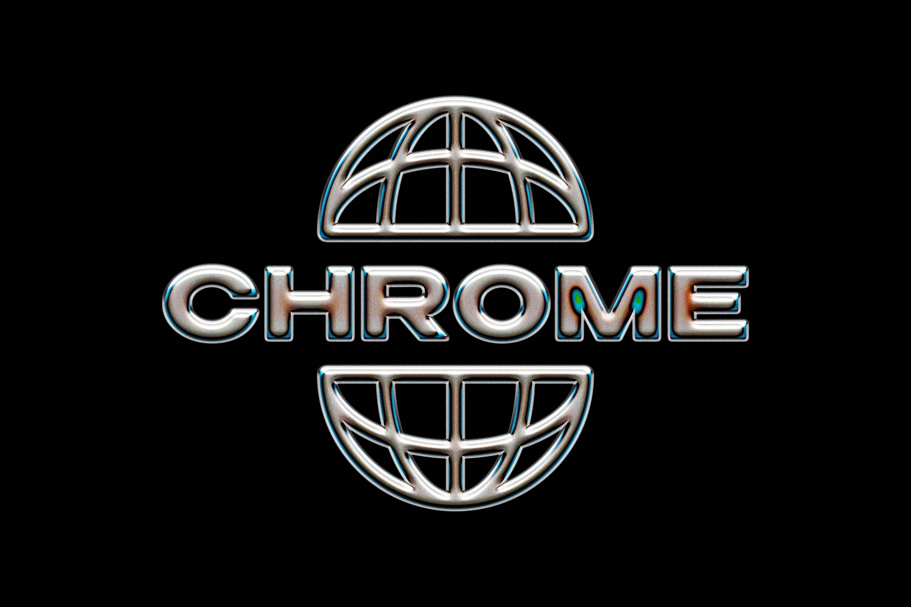 Metal Chrome Mockup