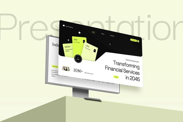 Financial Technology Keynote Template