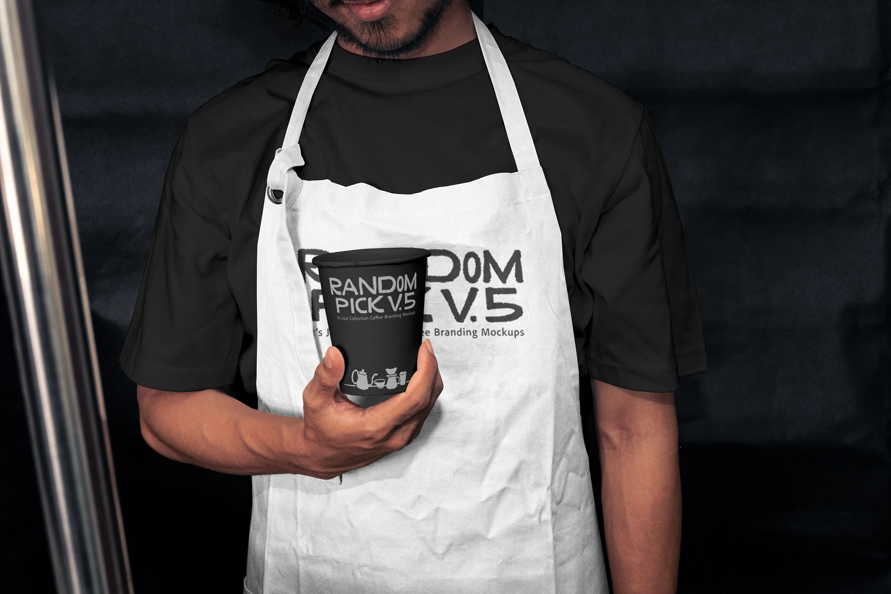 Restaurant Uniform Branding Mockup