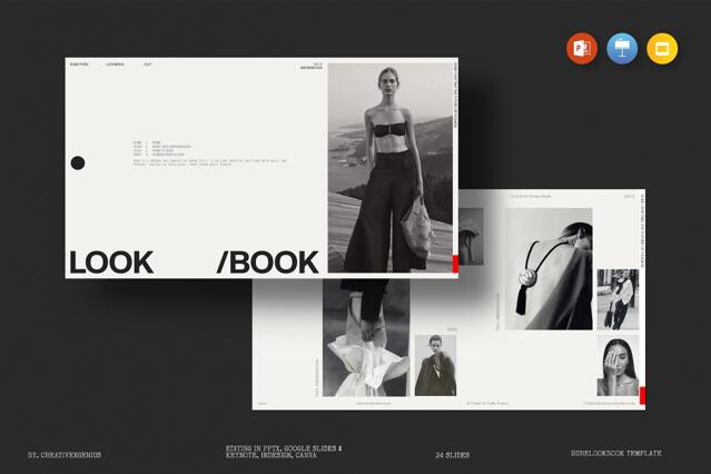 RUBE - LookBook Presentation Template