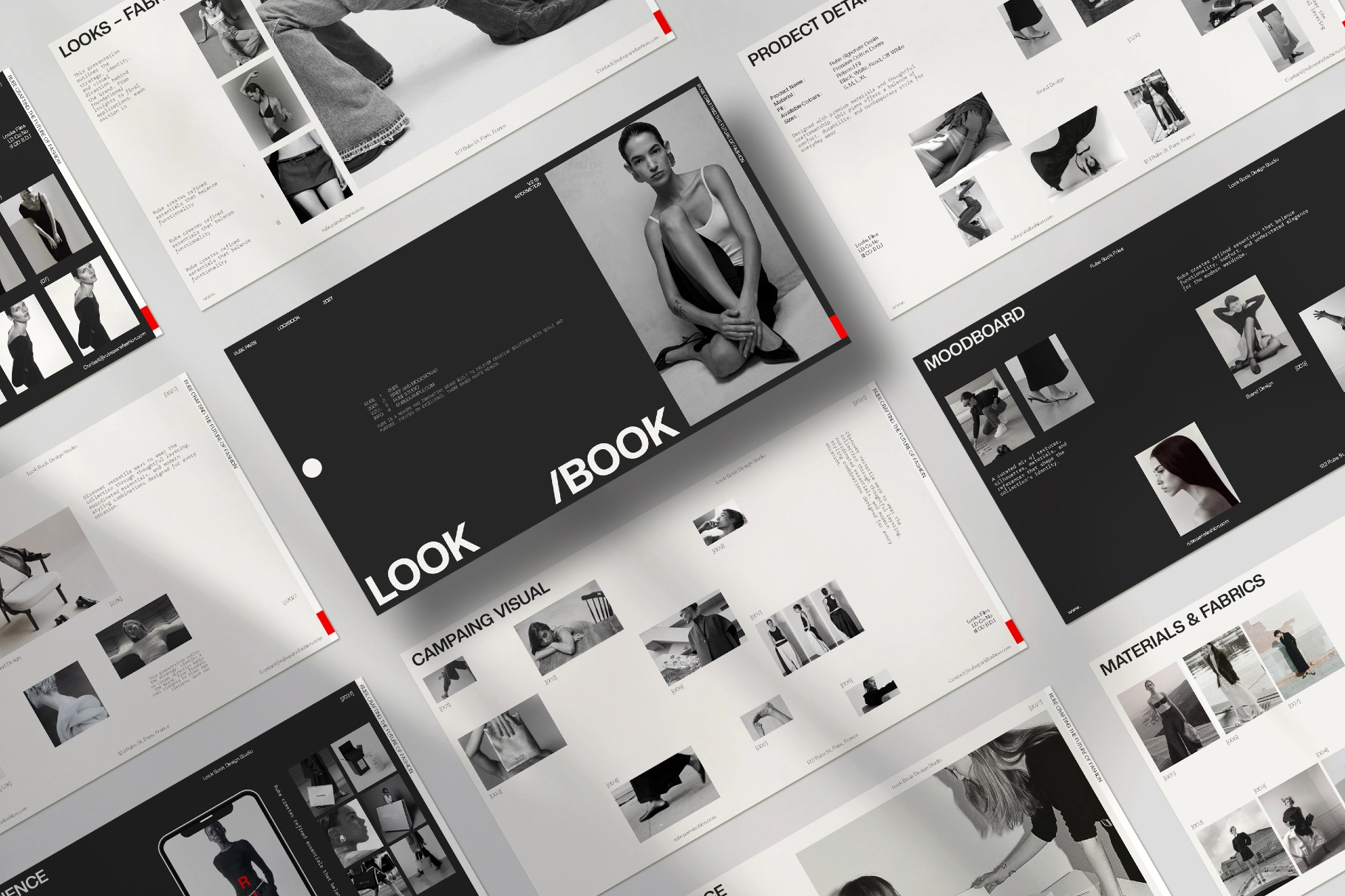 RUBE - LookBook Presentation Template