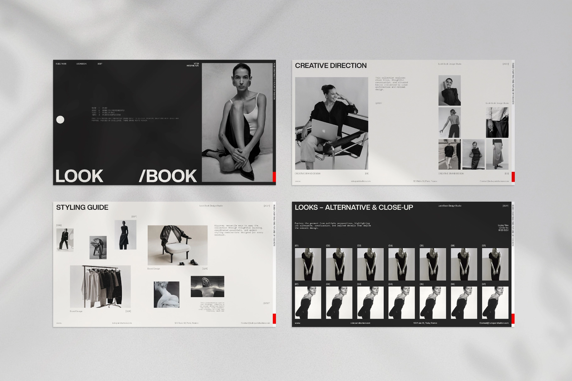 RUBE - LookBook Presentation Template