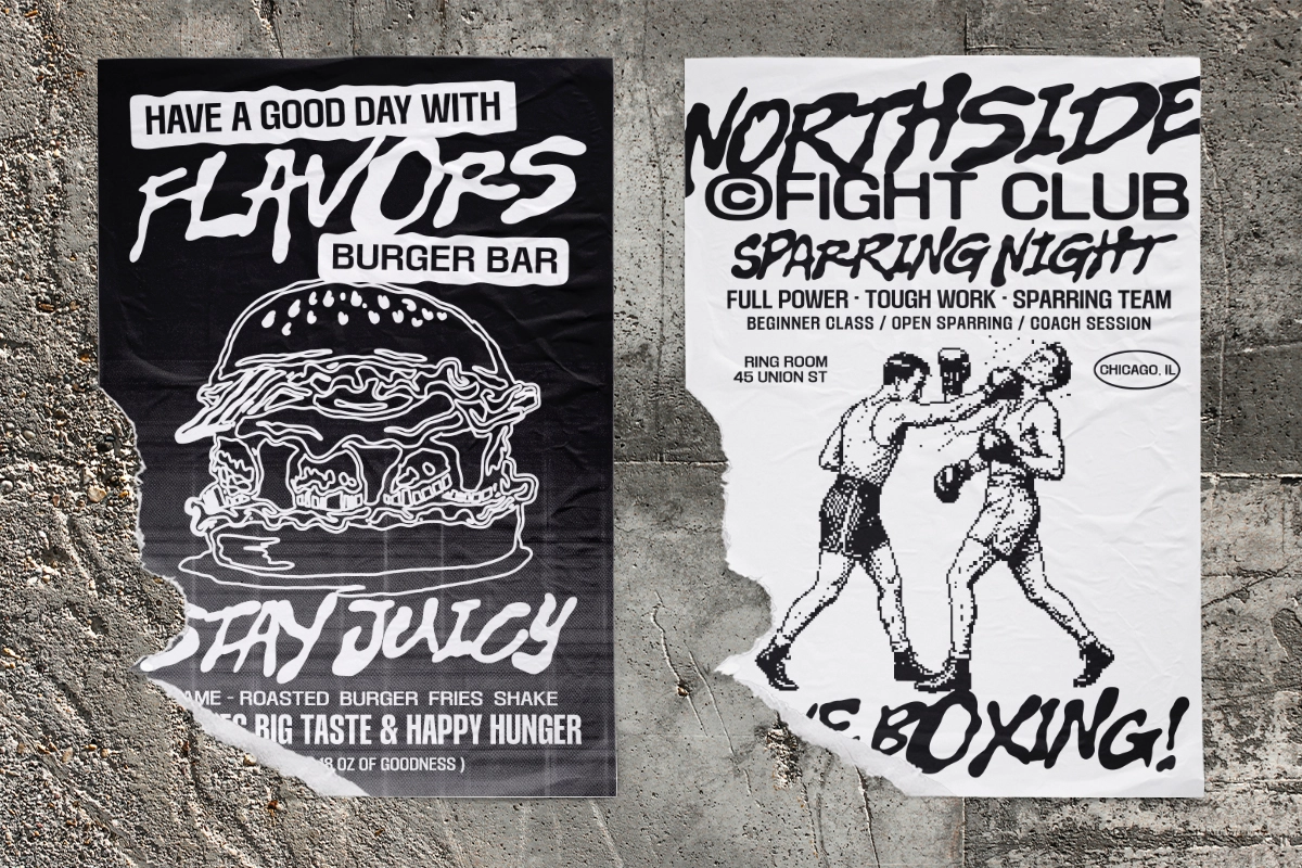 Weird Horses - Bold Hand Drawn Display Font