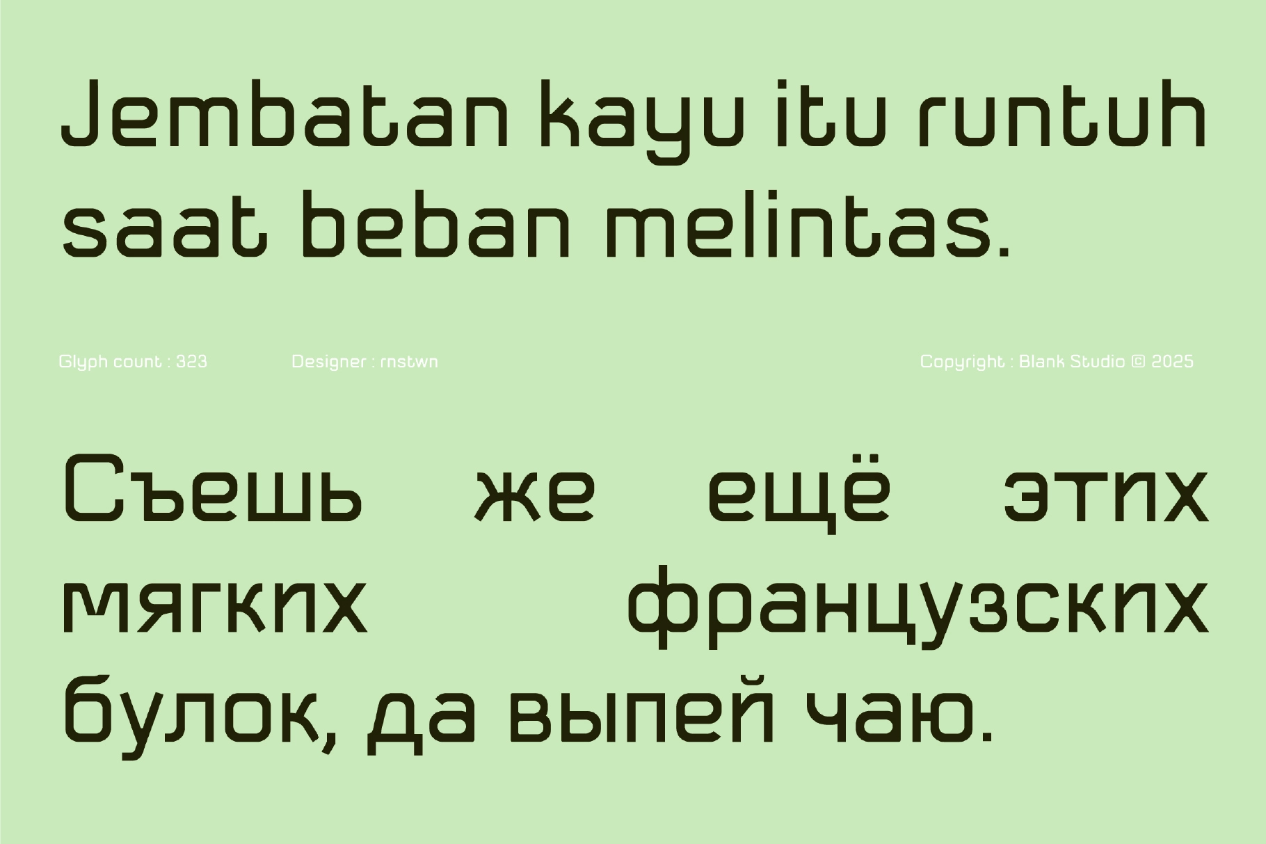 Modex Sans - Geometric Sans Serif Font