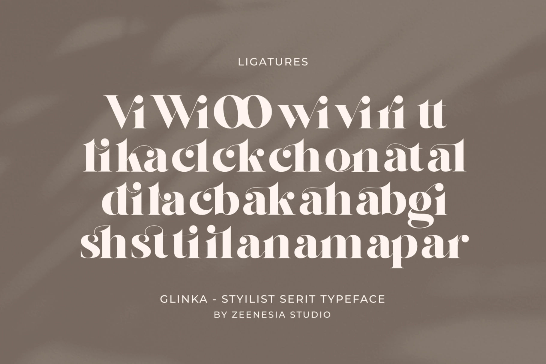 Glinka - Elegant Serif Font
