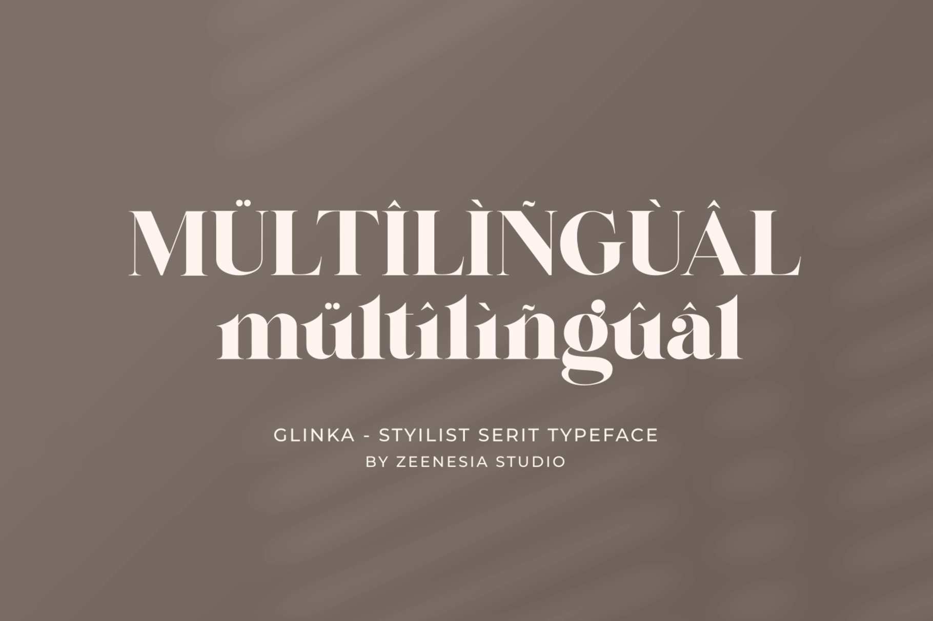Glinka - Elegant Serif Font
