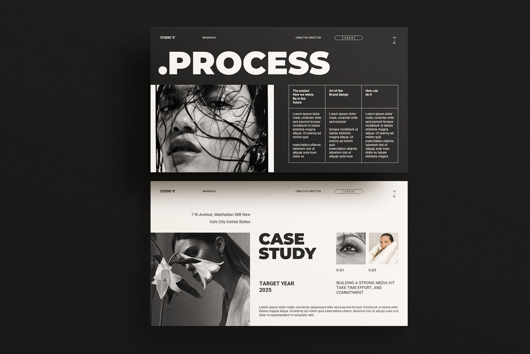 Brand Media Kit Presentation Template