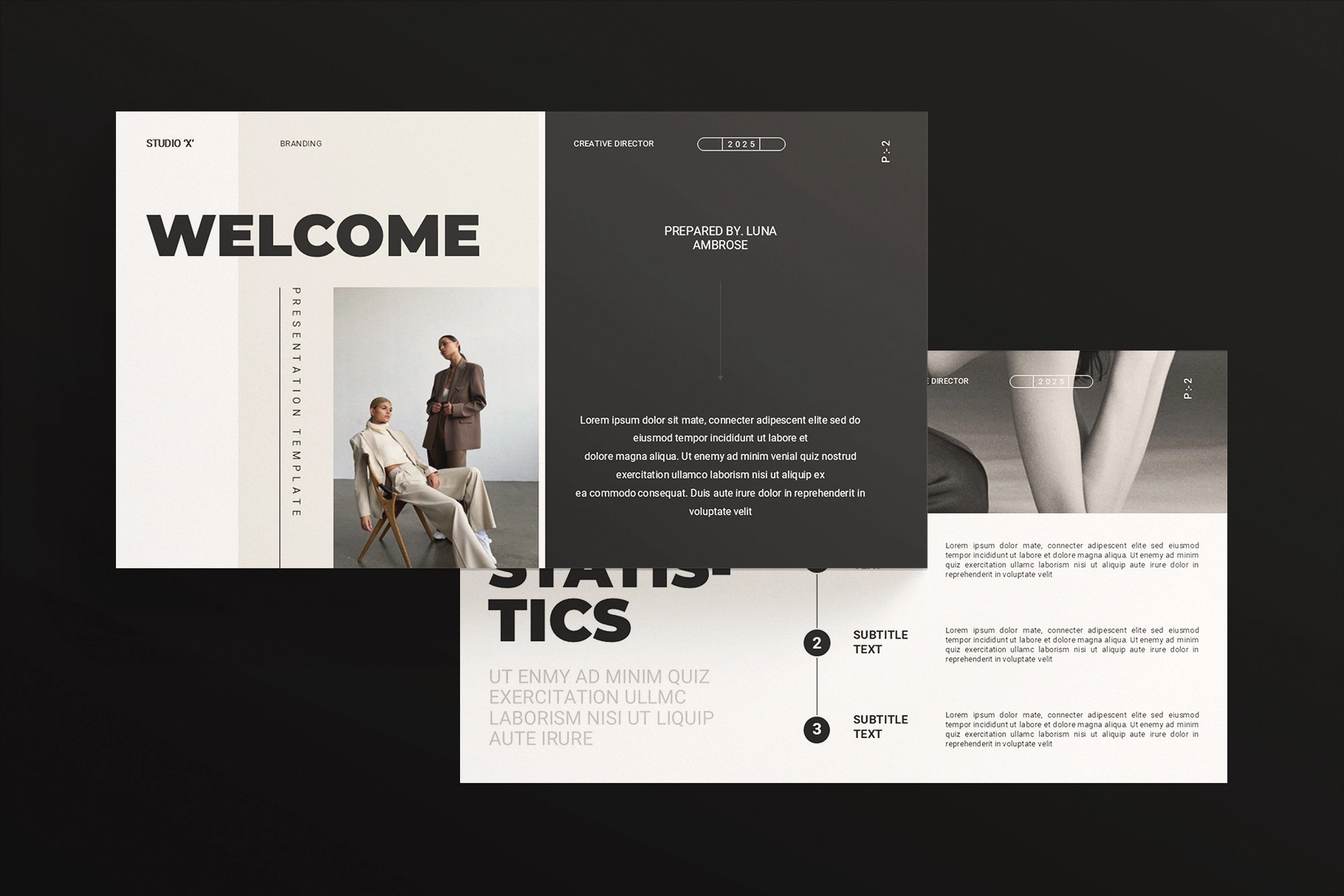 Brand Media Kit Presentation Template