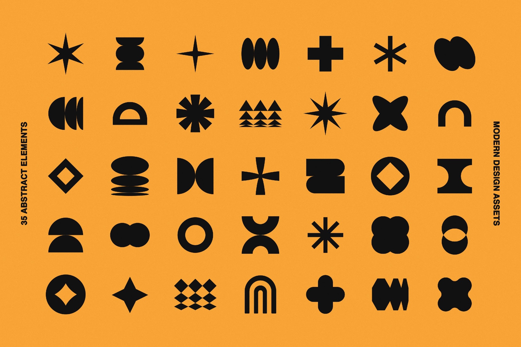 Brutalist Vector Shapes