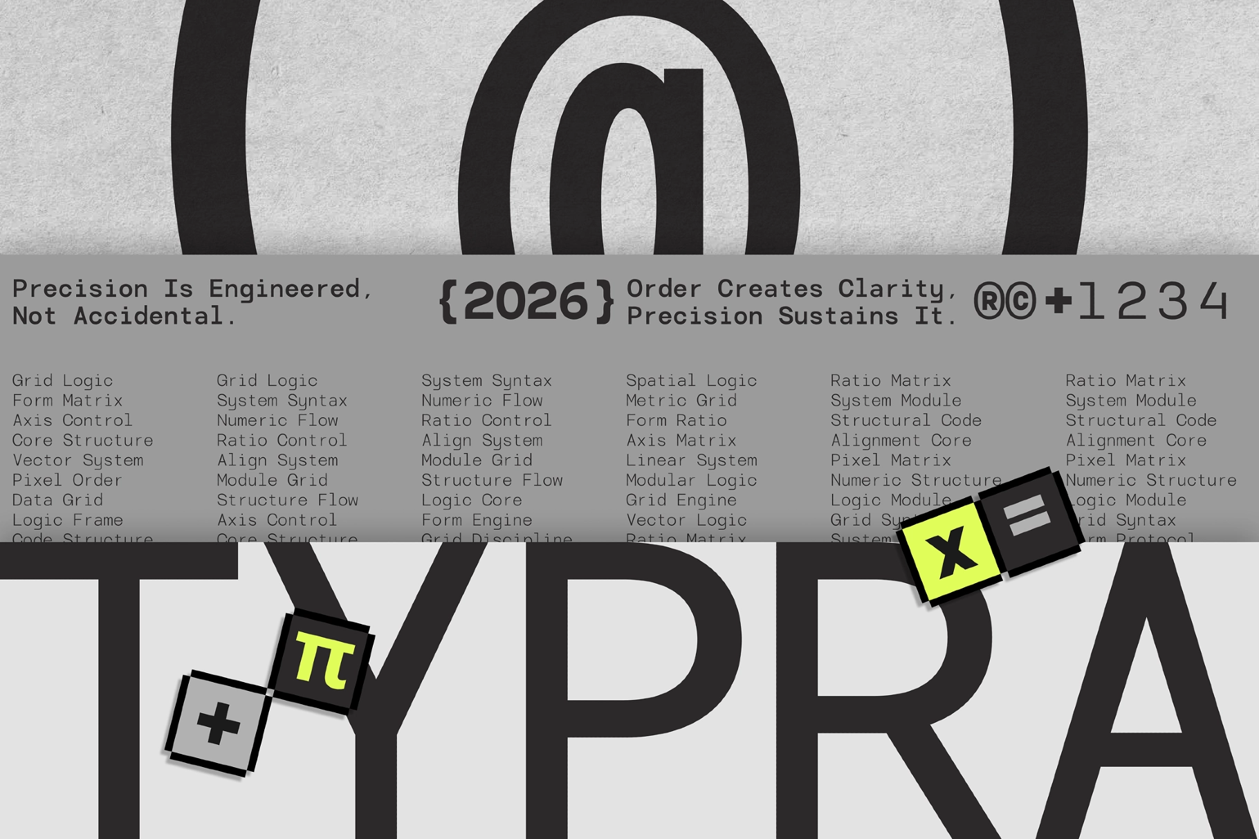 GC 707 Mono - Monospace Sans Serif Font Family