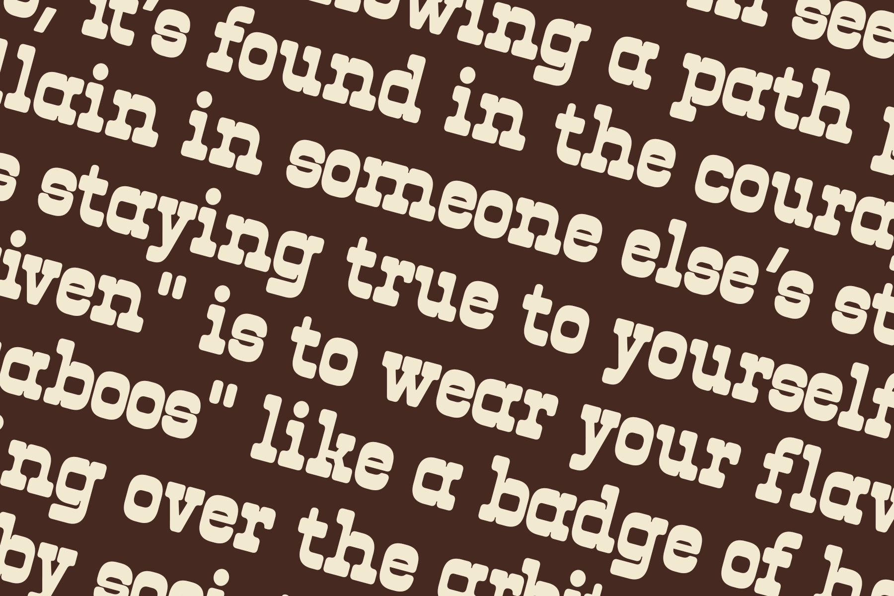 Buffaroa - Slab Serif Typeface