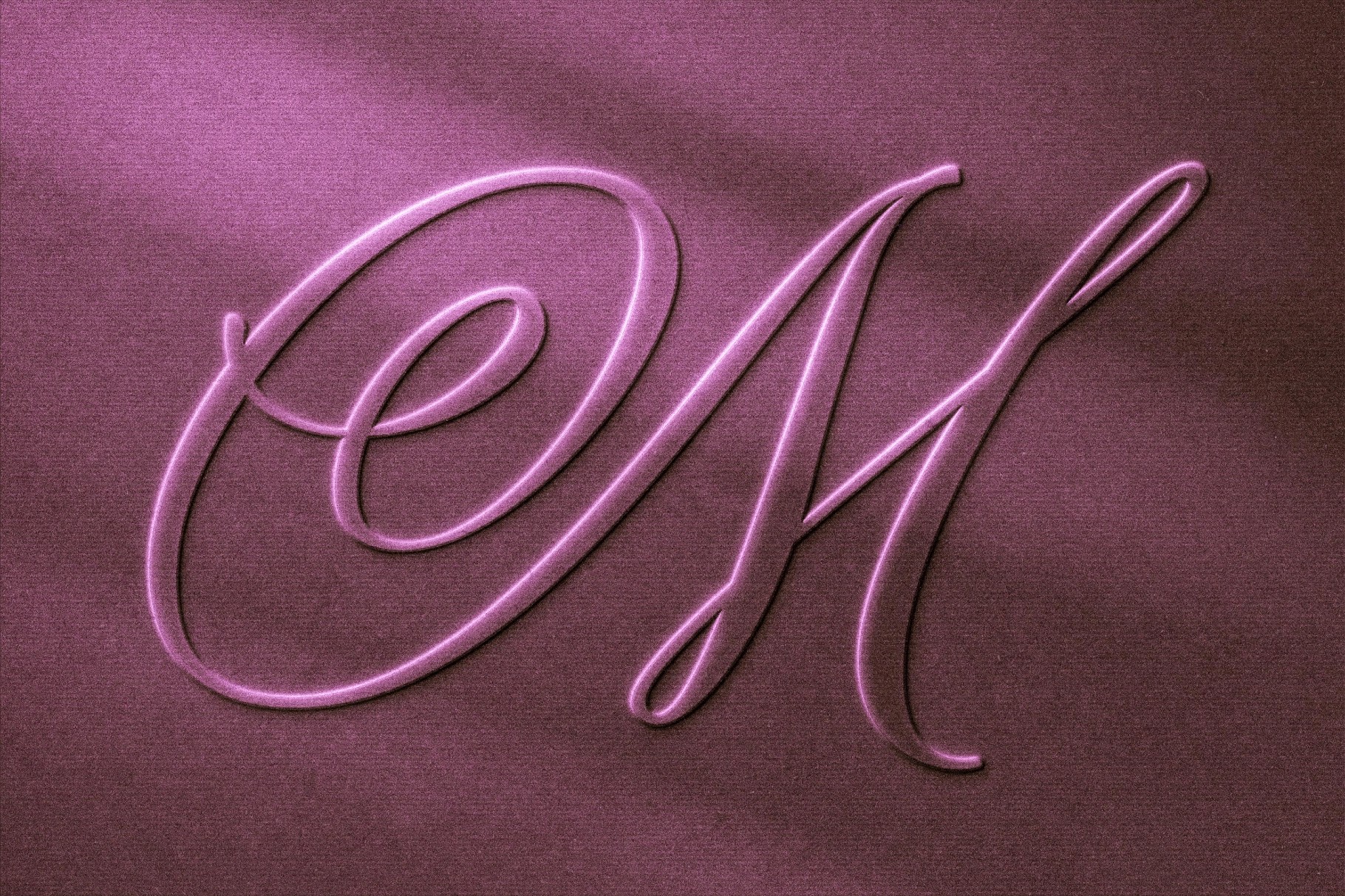 Embossed Color Paper Text Effect