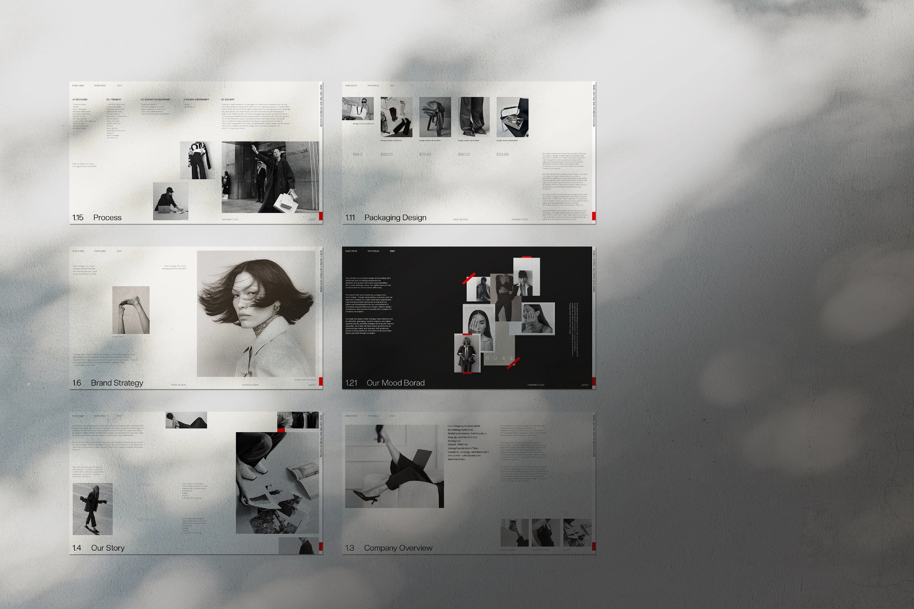 RUBE - Fashion Portfolio Presentation Template