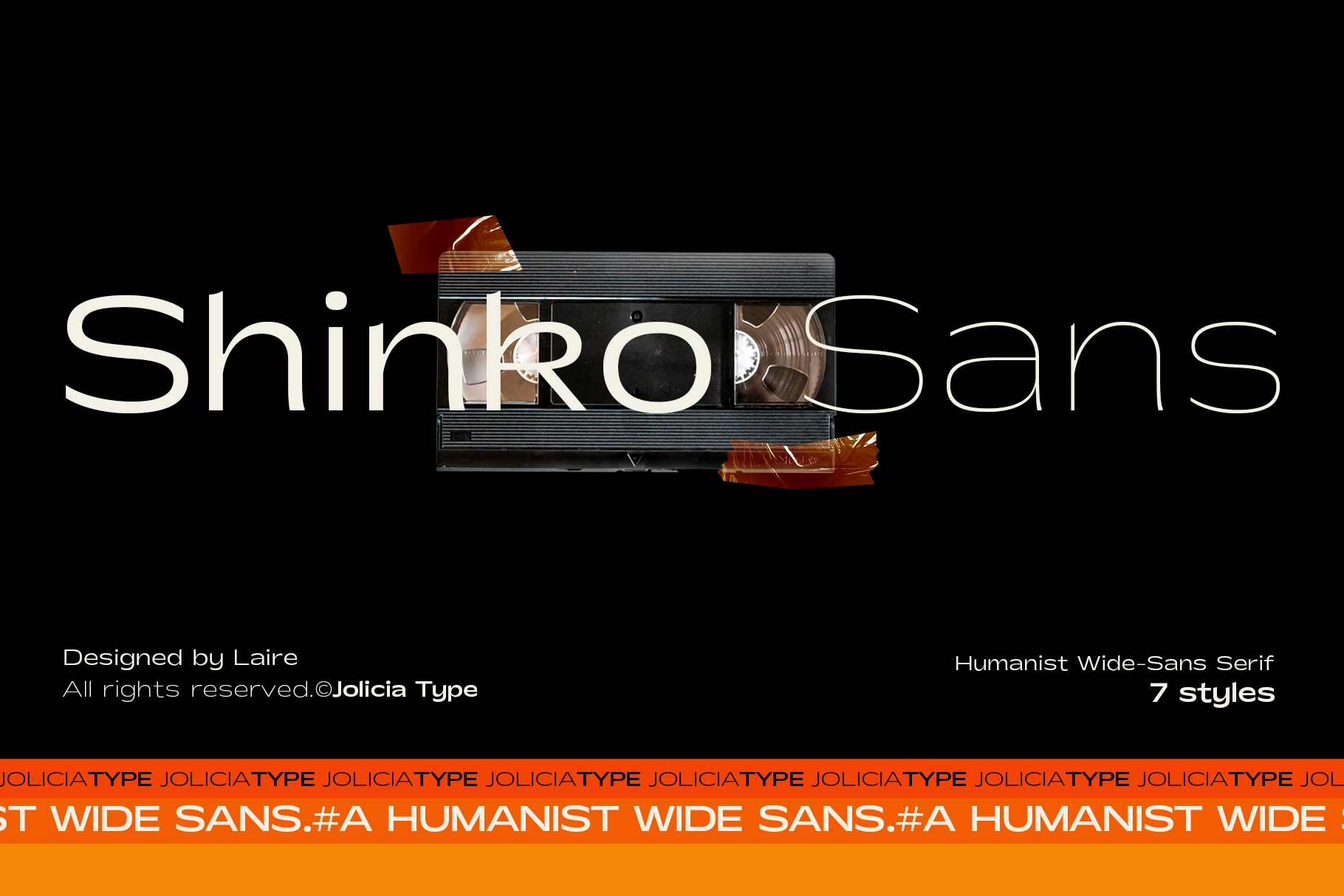 Shinko Sans - Humanist Wide Sans Serif Font
