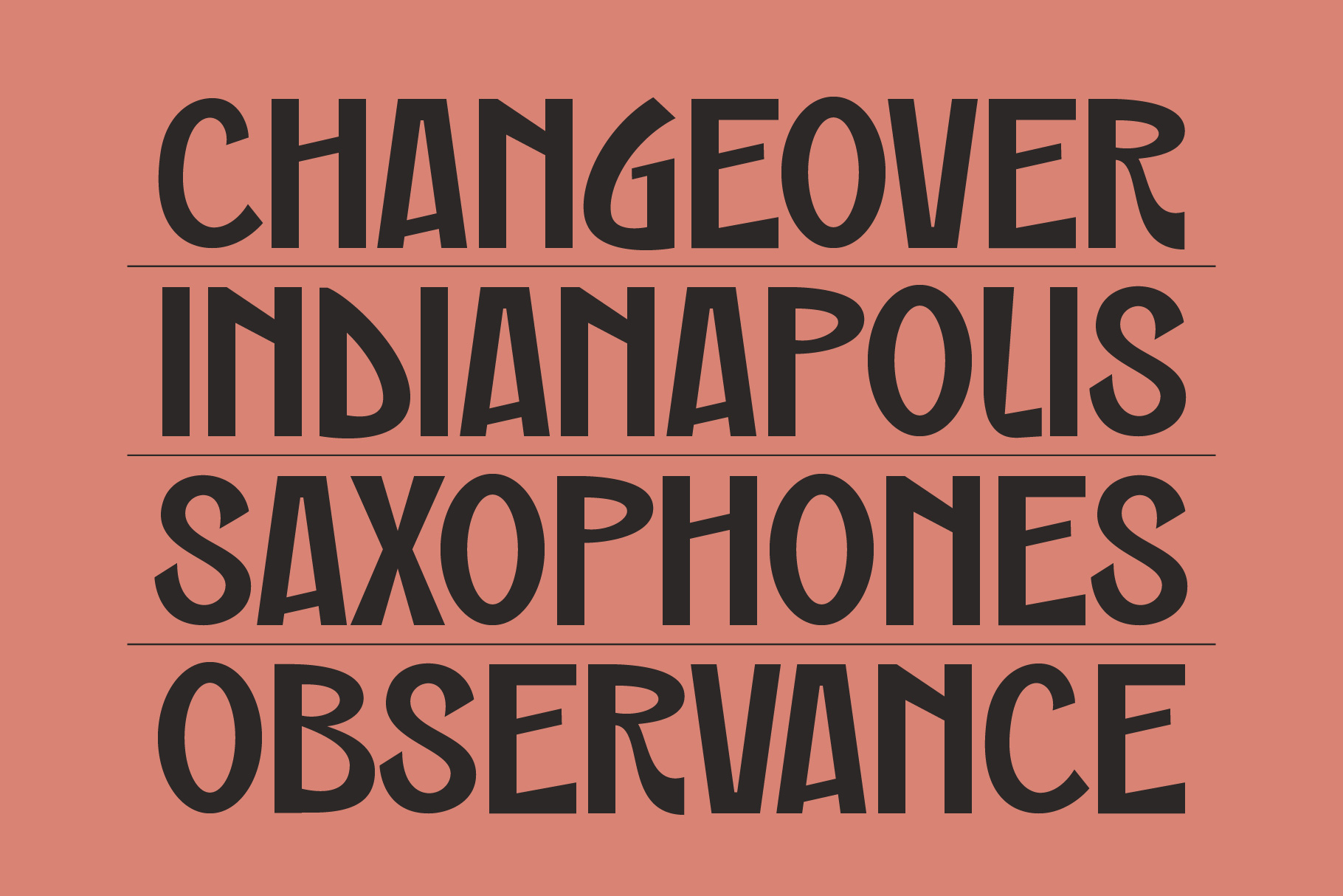 ST Markvale – Bold Rough Display Font Family