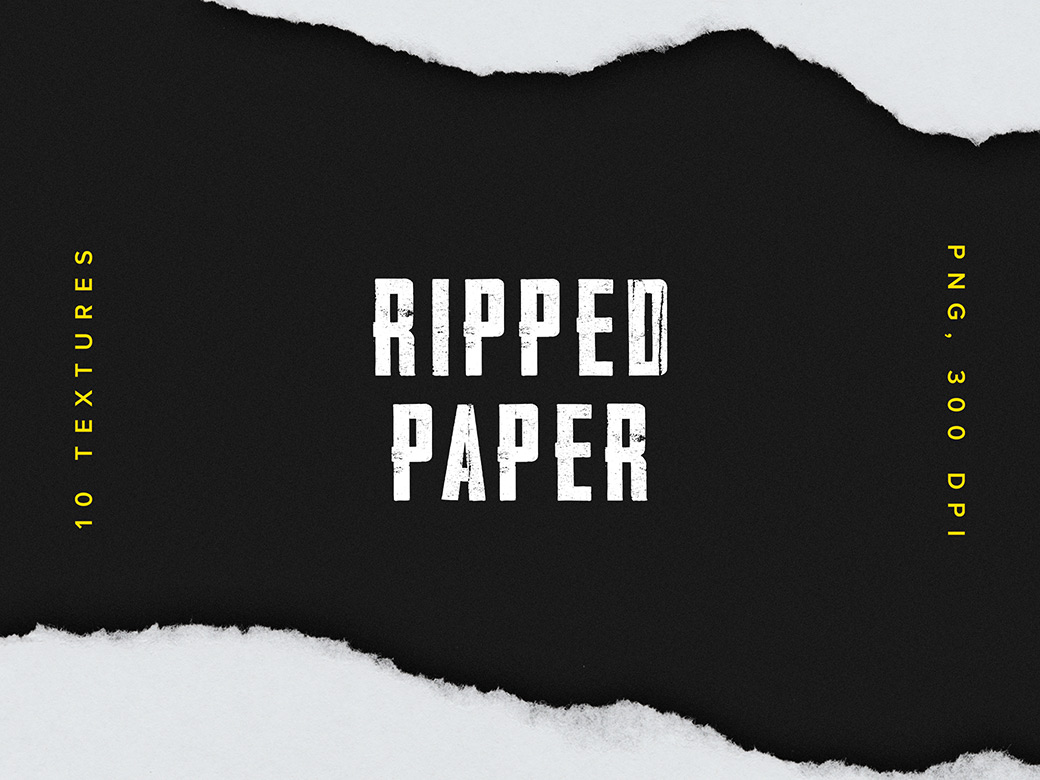 ripped paper texture vector