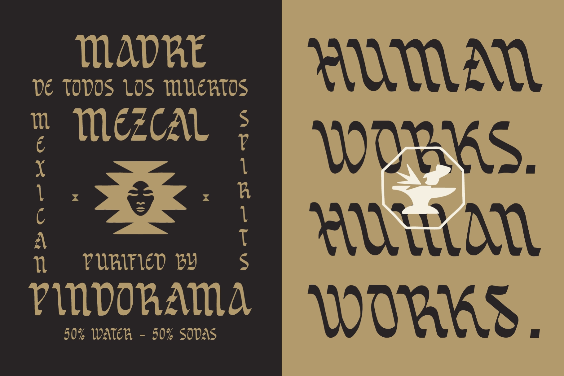 Sortvane - Handcrafted Blackletter Display Font
