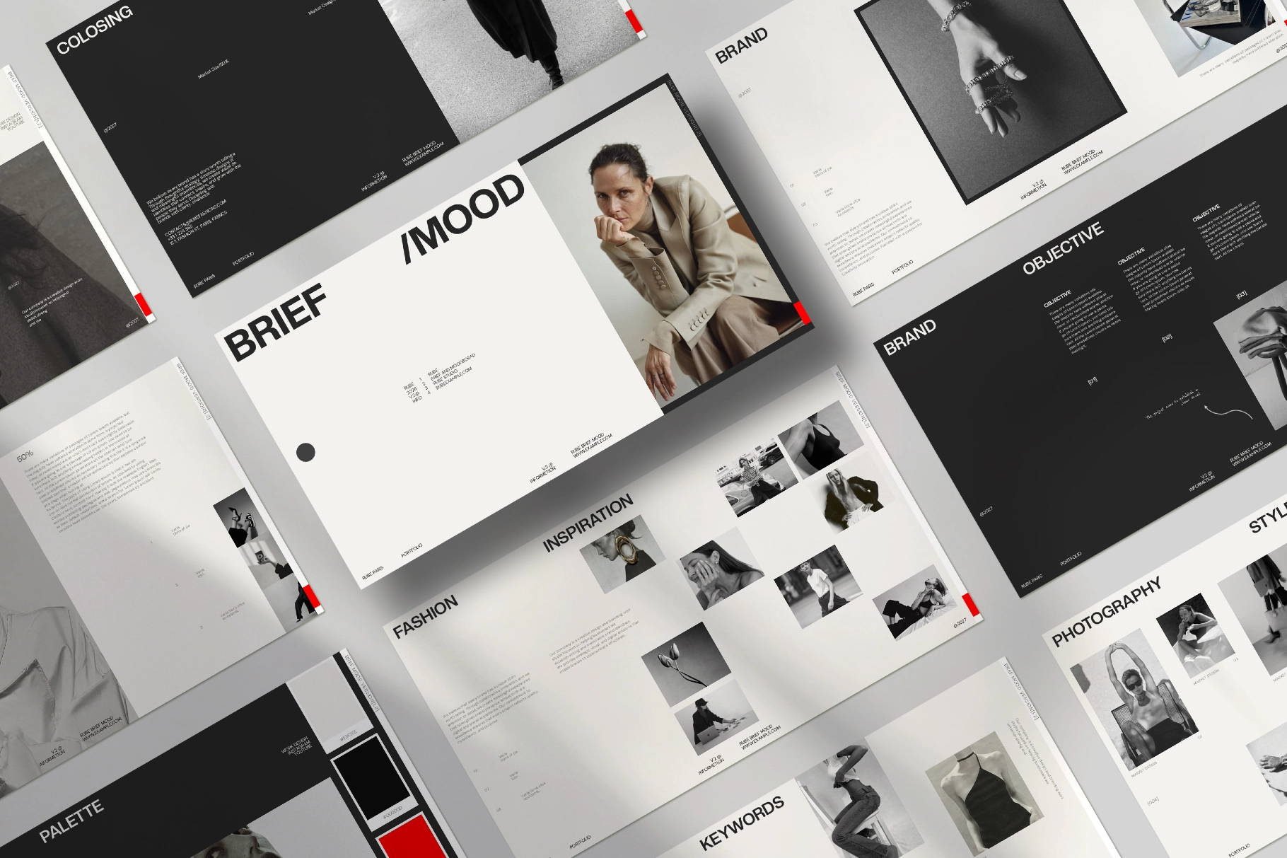 RUBE - Fashion Brief Presentation Template