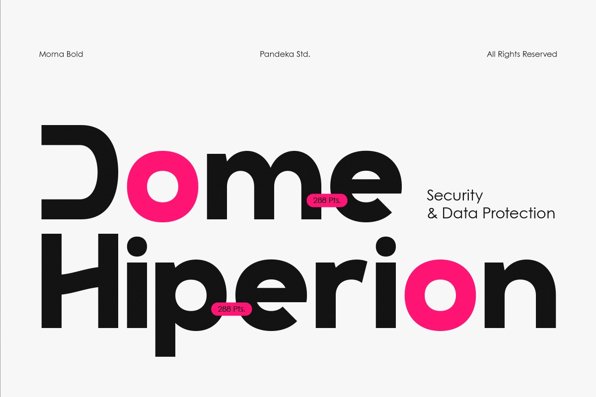 Morna Bold - Bold Tech Sans Serif Font