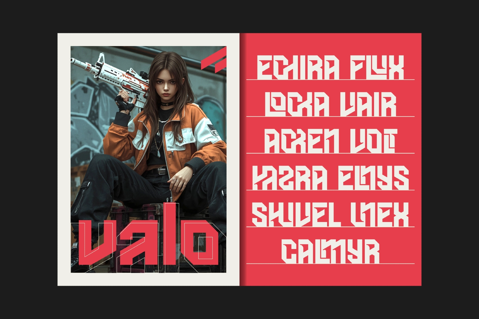 Pristh - Bold Tech Display Font