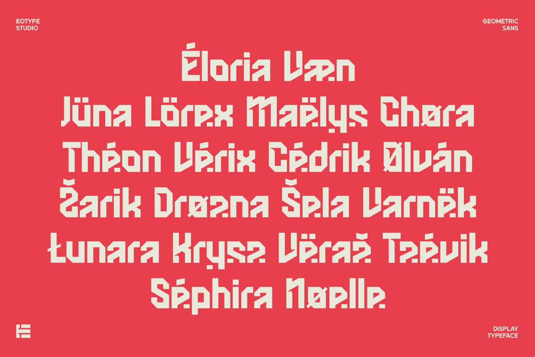 Pristh - Bold Tech Display Font