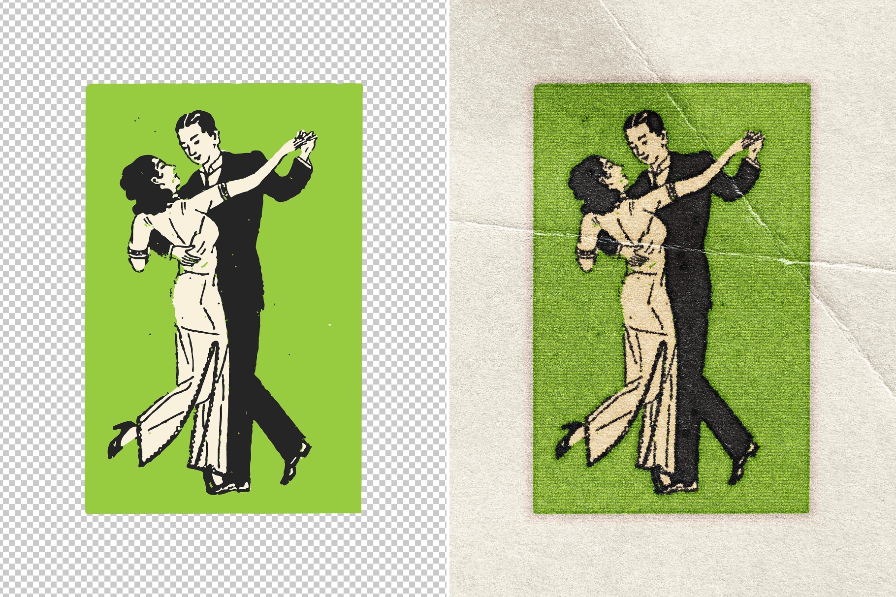 Vintage Printing Effect