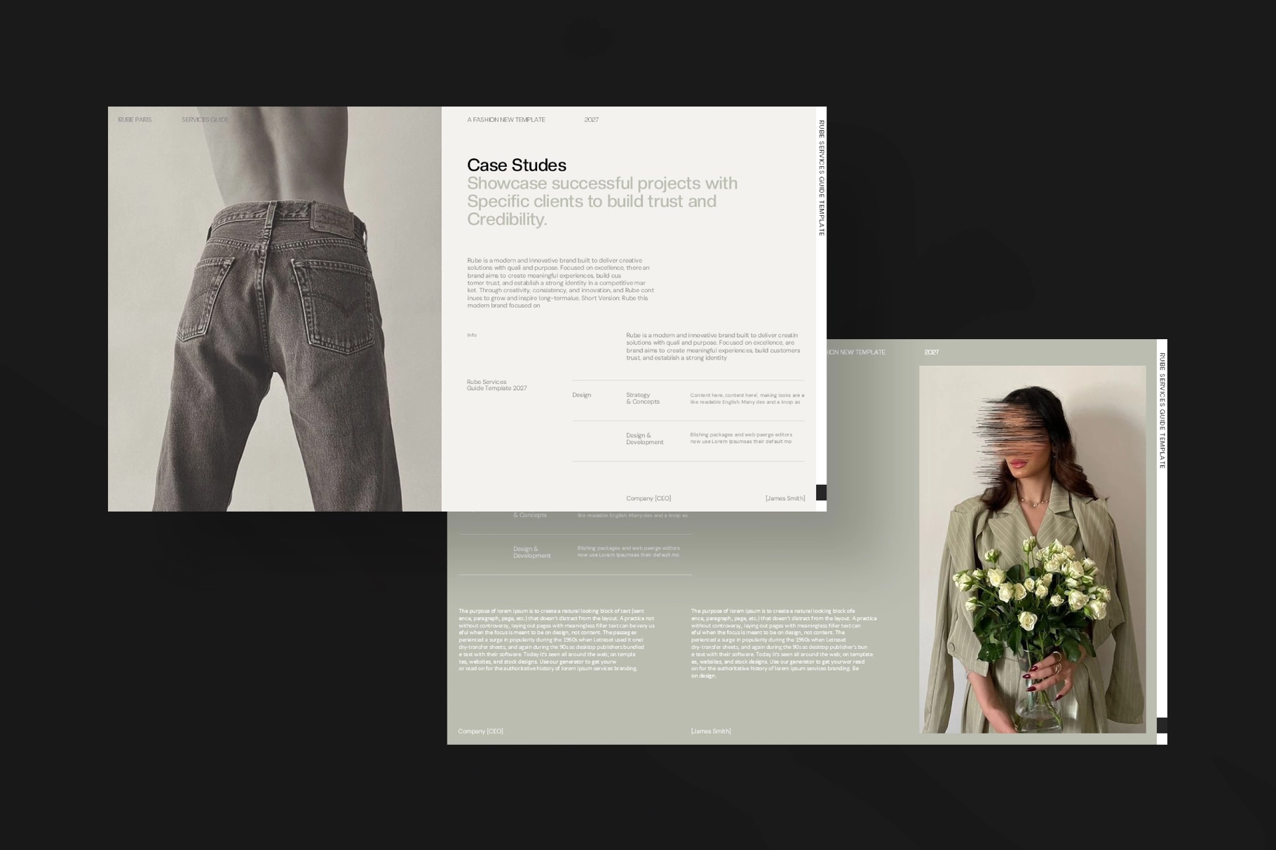 RUBE - Fashion Services Guide Presentation