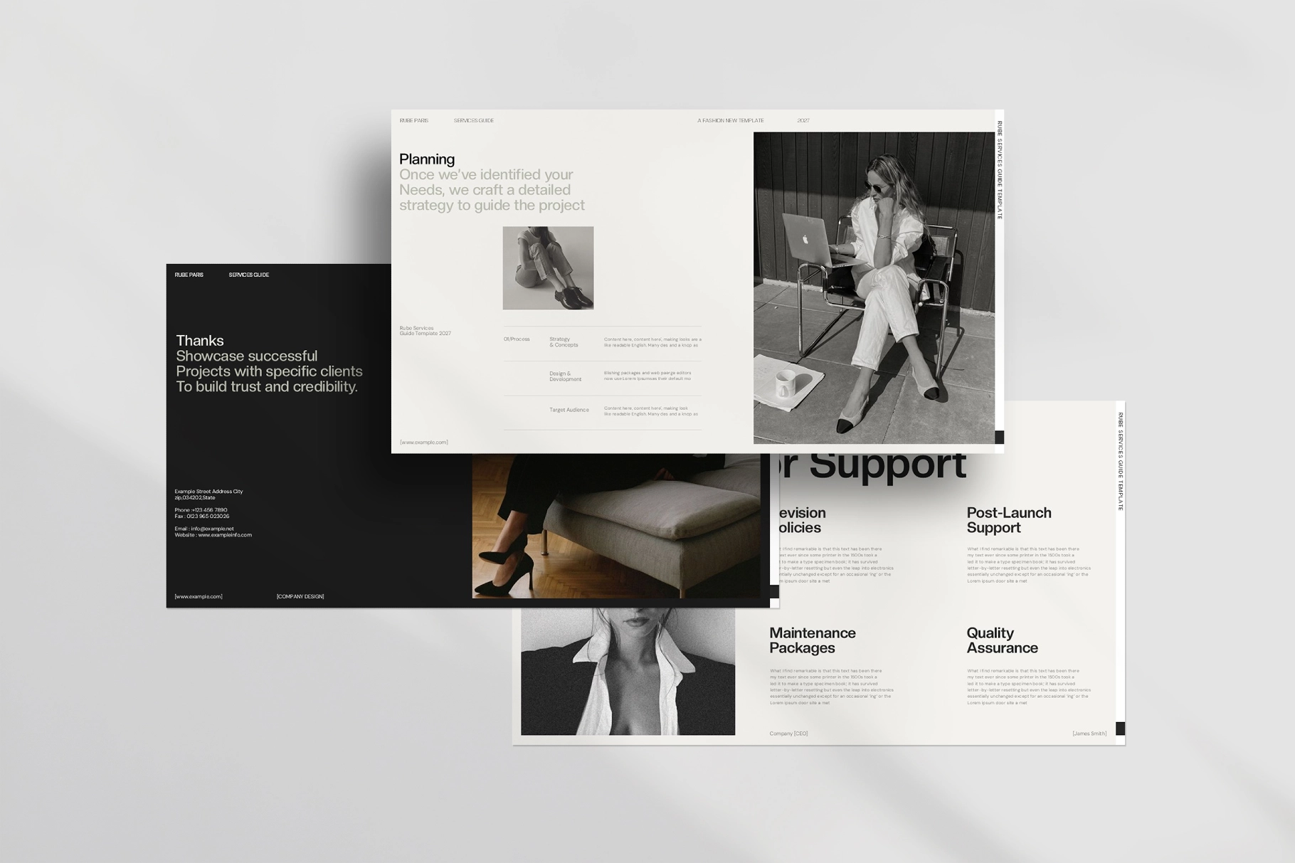 RUBE - Fashion Services Guide Presentation