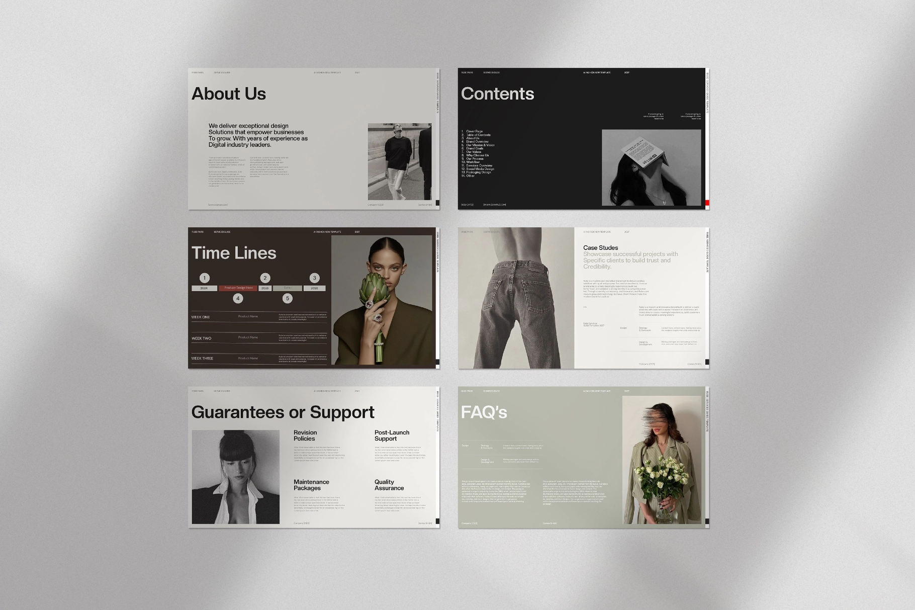 RUBE - Fashion Services Guide Presentation