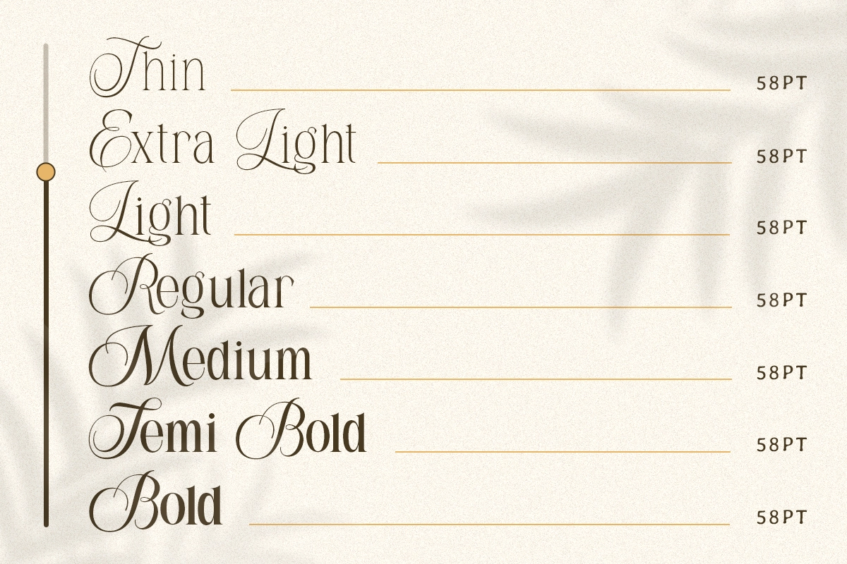 Reglika Mosta - Elegant Script Family Font