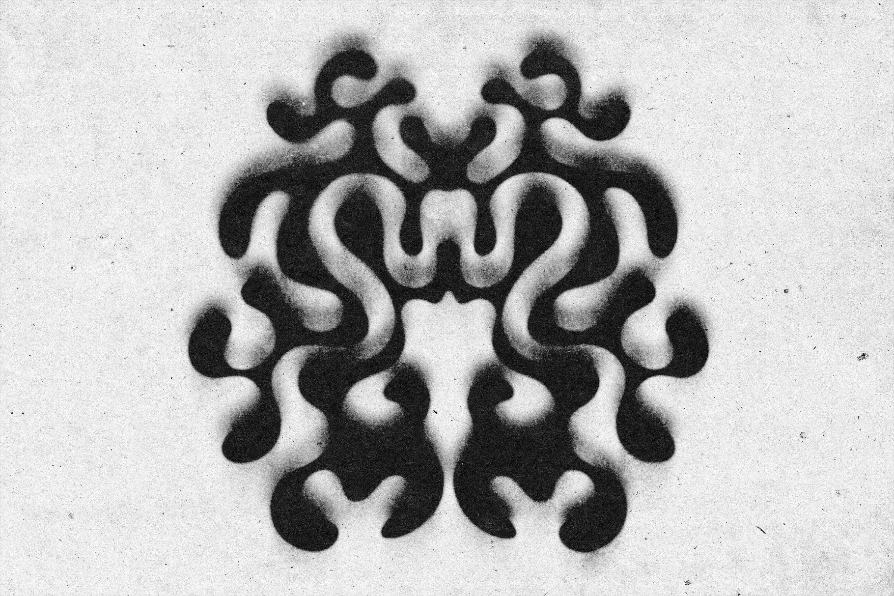 Rorschach Morphism Fluid Shapes